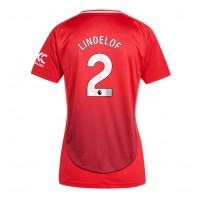 Manchester United Victor Lindelof #2 Replika Hemmatröja Dam 2024-25 Kortärmad